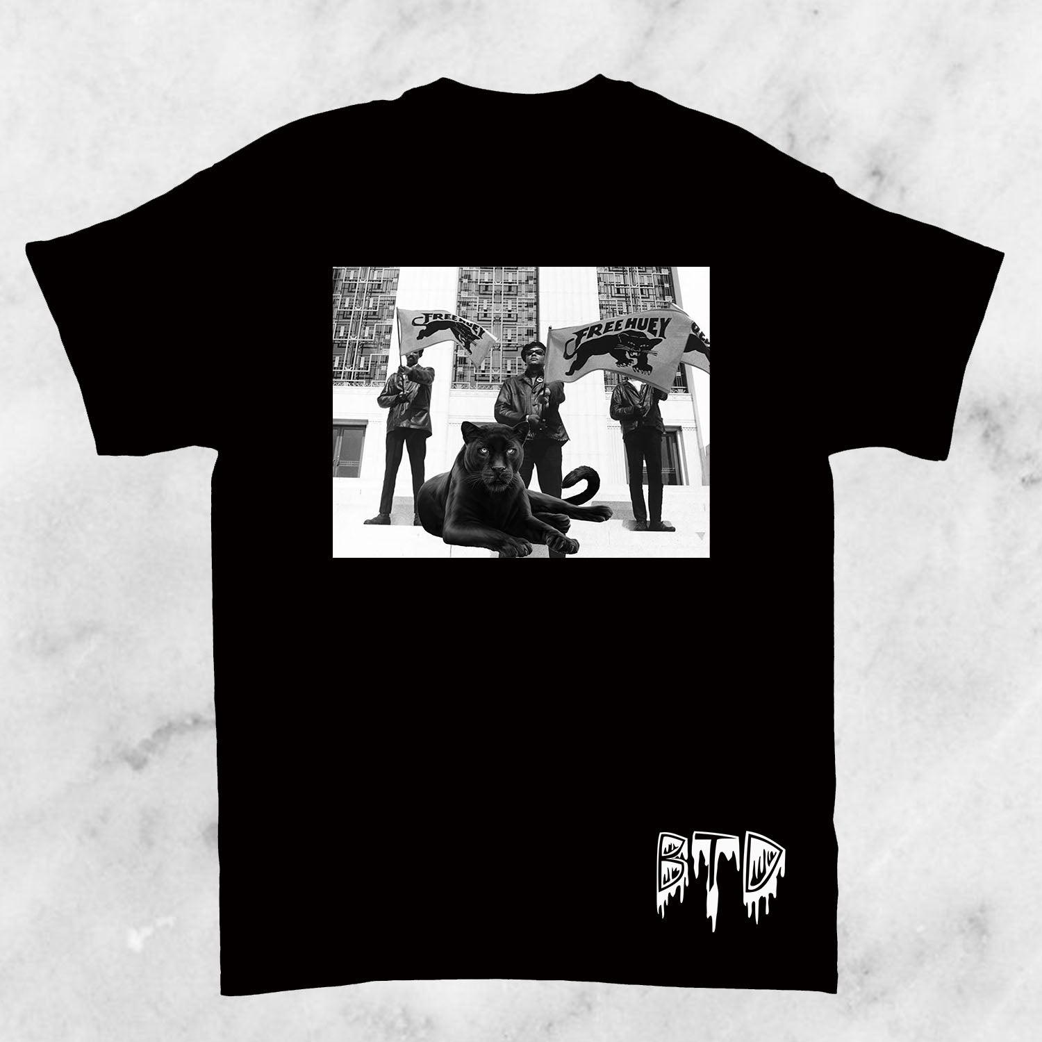 Black Panther Revolution Tee