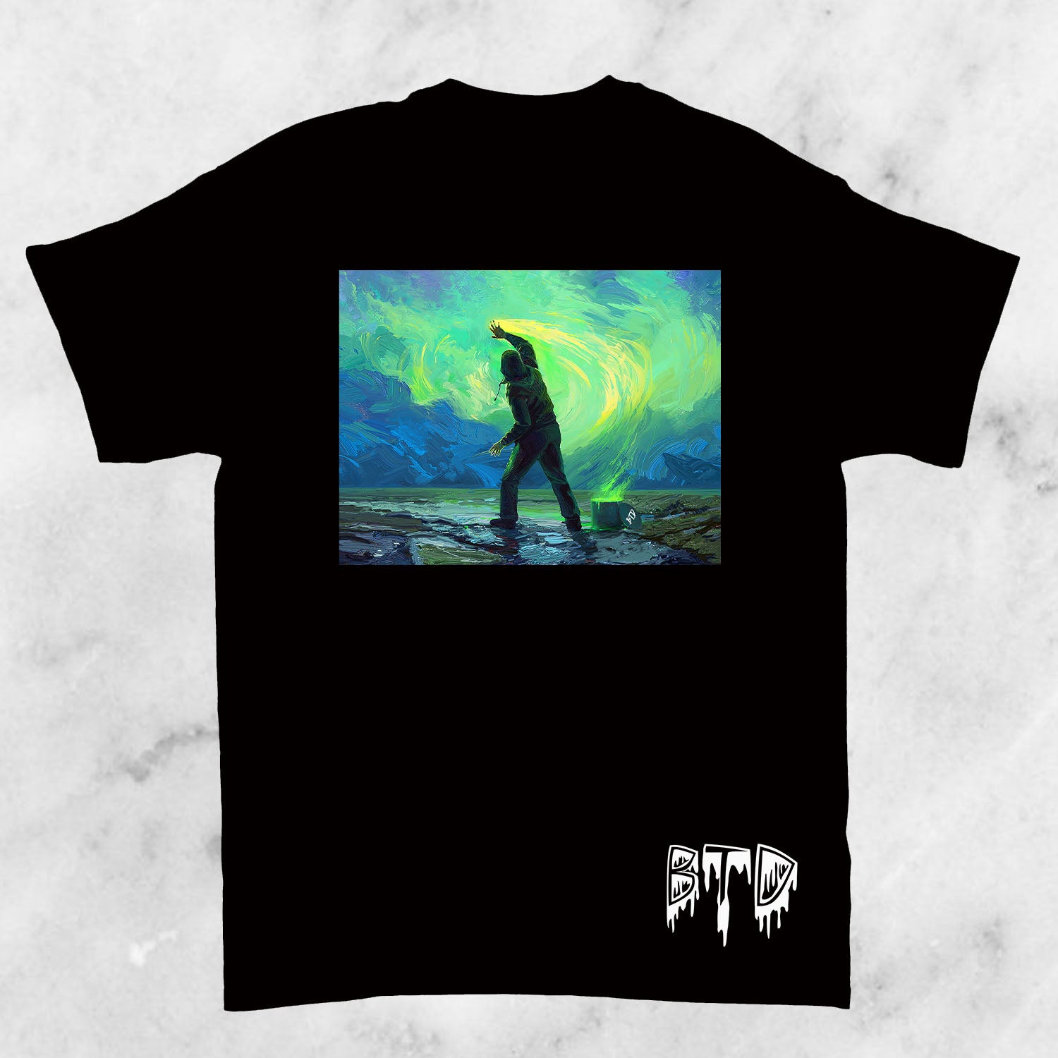 Vortex Painter Street Art Tee